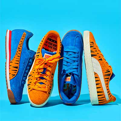 free puma tony the tiger suede sneakers - FREE PUMA Tony The Tiger Suede Sneakers