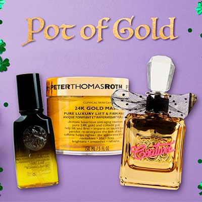 free viva la juicy gold couture perfume oribe gold lust hair oil peter thomas roth gold face mask - FREE Viva La Juicy Gold Couture Perfume, Oribe Gold Lust Hair Oil & Peter Thomas Roth Gold Face Mask