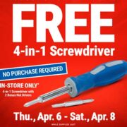 free 4 in 1 screwdriver 180x180 - FREE 4-in-1 Screwdriver