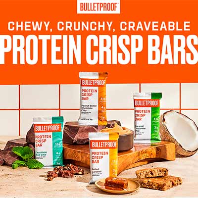 free bulletproof protein crisp bar - FREE Bulletproof Protein Crisp Bar