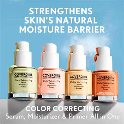 free covergirl clean fresh color correcting serum primer - FREE Covergirl Clean Fresh Color Correcting Serum + Primer