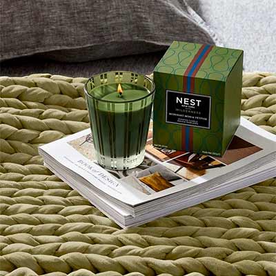 free nest midnight moss vetiver candle and bearaby velvet napper - FREE NEST Midnight Moss & Vetiver Candle and Bearaby Velvet Napper