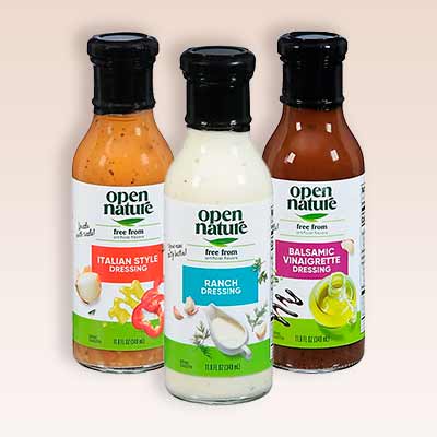 free open nature salad dressing - FREE Open Nature Salad Dressing