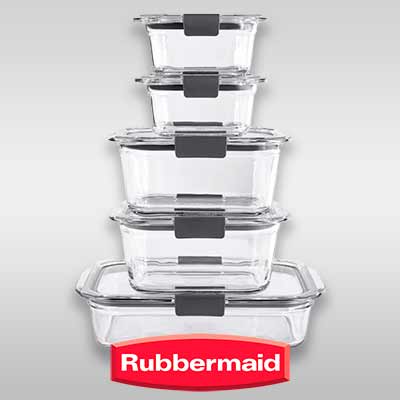 free rubbermaid brilliance glass containers - FREE Rubbermaid Brilliance Glass Containers
