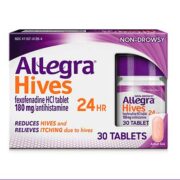 free allegra hives non drowsy allergy relief 180x180 - FREE Allegra Hives, Non-Drowsy Allergy Relief