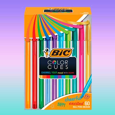 free bic color cues pen - FREE BIC Color Cues Pen