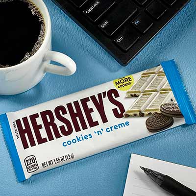 free hersheys cookies n creme candy bar - FREE Hershey’s Cookies ‘N’ Creme Candy Bar