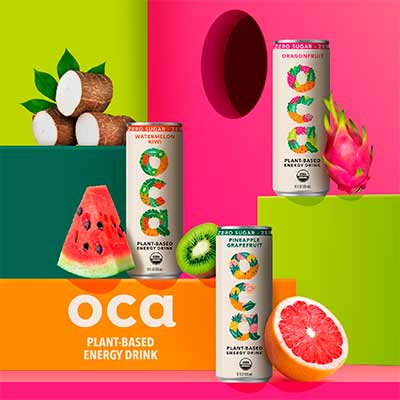 free oca plant based energy drink - FREE OCA Plant-Based Energy Drink