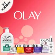 free olay skincare products 180x180 - FREE Olay Skincare Products