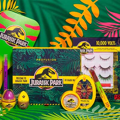 free profusion jurassic park 30th anniversary makeup collection - FREE Profusion Jurassic Park 30th Anniversary Makeup Collection