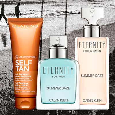 free calvin klein eternity summer daze fragrances and clarins tanning lotion - FREE Calvin Klein Eternity Summer Daze Fragrances and Clarins Tanning Lotion