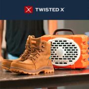 free pair of twisted x work boots turtlebox speaker 180x180 - FREE Pair of Twisted X Work Boots & Turtlebox Speaker