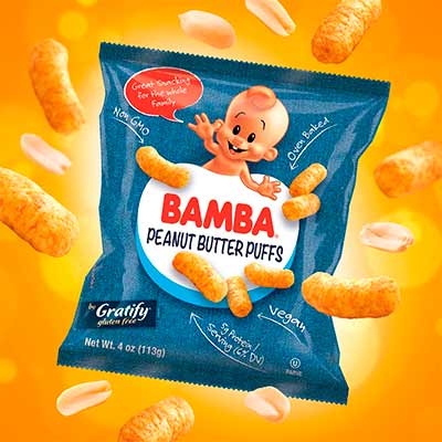 free gratify bamba peanut butter puffs or suns - FREE Gratify Bamba Peanut Butter Puffs or Suns