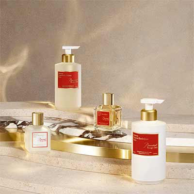 free maison francis kurkdjian baccarat rouge 540 cleansing gel scented body lotion - FREE Maison Francis Kurkdjian Baccarat Rouge 540 Cleansing Gel & Scented Body Lotion