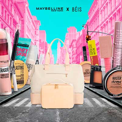 free maybelline makeup products and beis weekend bundle - FREE Maybelline Makeup Products and BÉIS Weekend Bundle