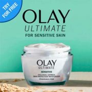 free olay ultimate sensitive colloidal oatmeal skin protectant moisturizer 180x180 - FREE Olay Ultimate Sensitive Colloidal Oatmeal Skin Protectant Moisturizer