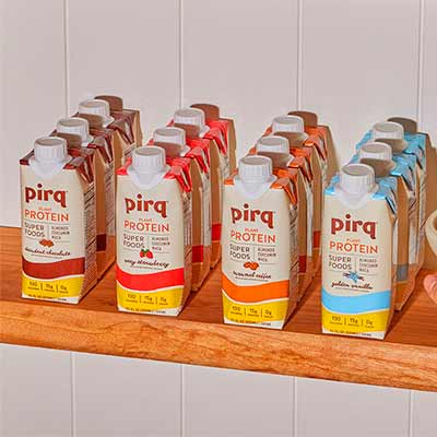 free 4 pack of pirq protein shake - FREE 4-Pack of Pirq Protein Shake