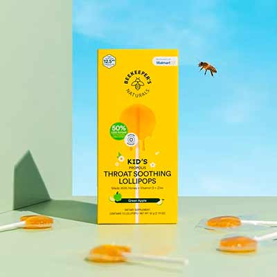 free beekeepers naturals kids throat soothing lollipops - FREE Beekeeper's Naturals Kid's Throat Soothing Lollipops