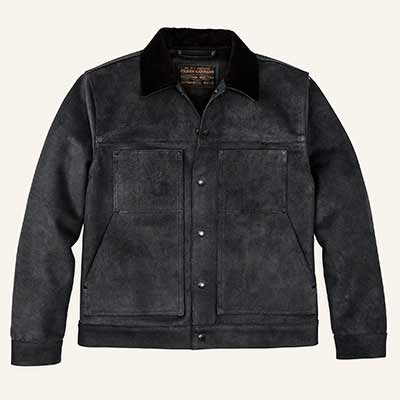 free filson roughout leather short cruiser jacket - FREE Filson Roughout Leather Short Cruiser Jacket