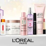 free loreal paris beauty products 2 180x180 - FREE L'Oreal Paris Beauty Products