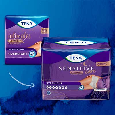 free tena sensitive care overnight underwear trial kit - FREE TENA Sensitive Care Overnight Underwear Trial Kit