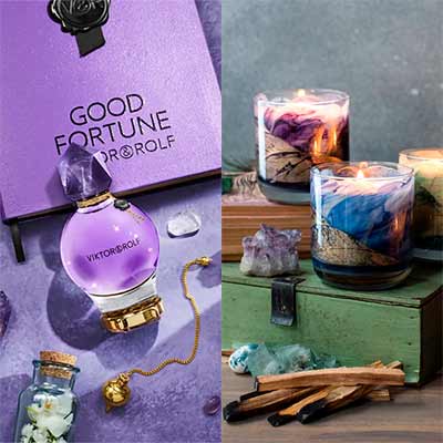 free viktor rolf good fortune perfume northern lights good fortune candle - FREE Viktor & Rolf Good Fortune Perfume & Northern Lights Good Fortune Candle