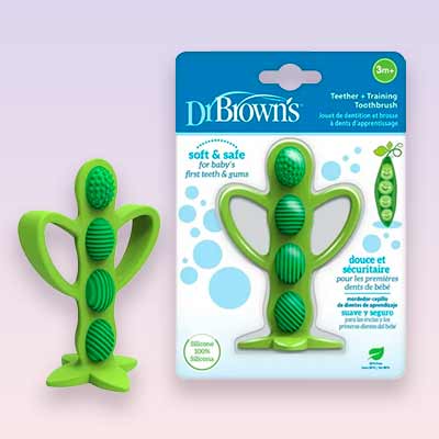 free dr browns peapod teether training toothbrush - FREE Dr. Brown's Peapod Teether & Training Toothbrush