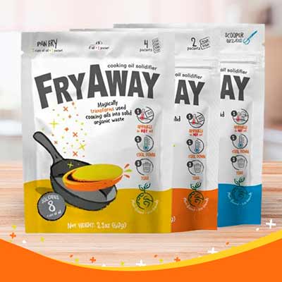 free fryaway cooking oil solidifier - FREE FryAway Cooking Oil Solidifier