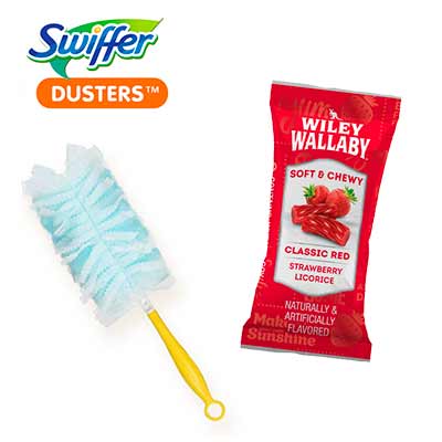 free swiffer dusters wiley wallaby licorice - FREE Swiffer Dusters & Wiley Wallaby Licorice