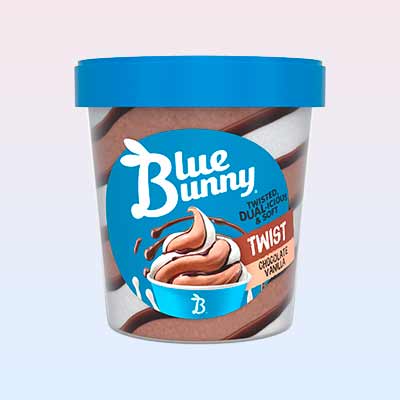 free blue bunny twist pint - FREE Blue Bunny Twist Pint
