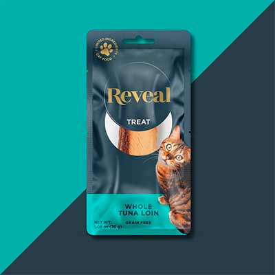 Reveal Cat Treats Reveal Single-Ingredient Cat Treats - Whole Tuna Loin (6 Pack, Grain-Free) Reveal Wet Cat Food