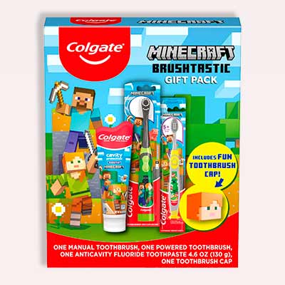 free minecraft themed colgate gift pack - FREE Minecraft-Themed Colgate Gift Pack