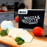 free mozza ricotta cheese making kit 180x180 - FREE Mozza & Ricotta Cheese Making Kit