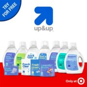 free upup laundry products 180x180 - FREE Up&Up Laundry Products