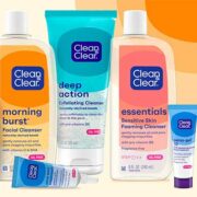 free clean clear skin care products 180x180 - FREE Clean & Clear Skin Care Products