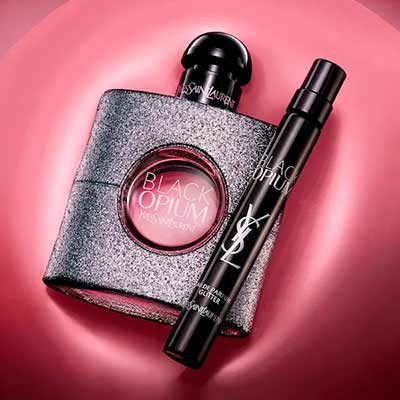 free ysl black opium glitter perfume sample - FREE YSL Black Opium Glitter Perfume Sample