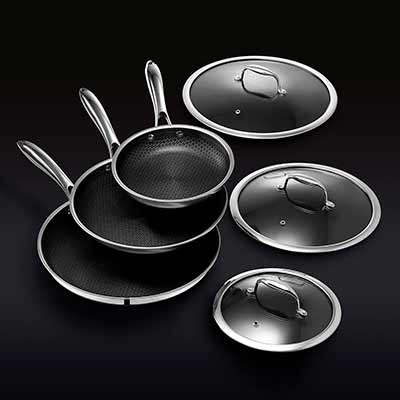 free hexclad hybrid fry pan set - FREE HexClad Hybrid Fry Pan Set