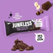 free junkless double chocolate granola bar 180x180 - FREE Junkless Double Chocolate Granola Bar