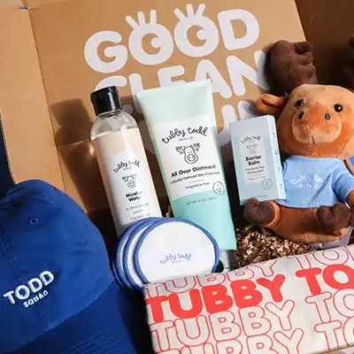 free tubby todd pr box - FREE Tubby Todd PR Box