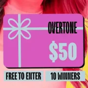 free overtone gift cards 180x180 - FREE Overtone Gift Cards