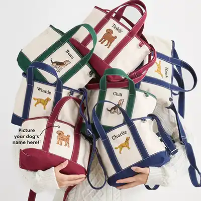 free j crew factory dog tote bag gift card - FREE J.Crew Factory Dog Tote Bag & Gift Card